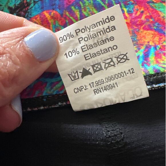 Dona Jo Colorful Tennis Skirt Size 3 (16-20) - Picture 7 of 9